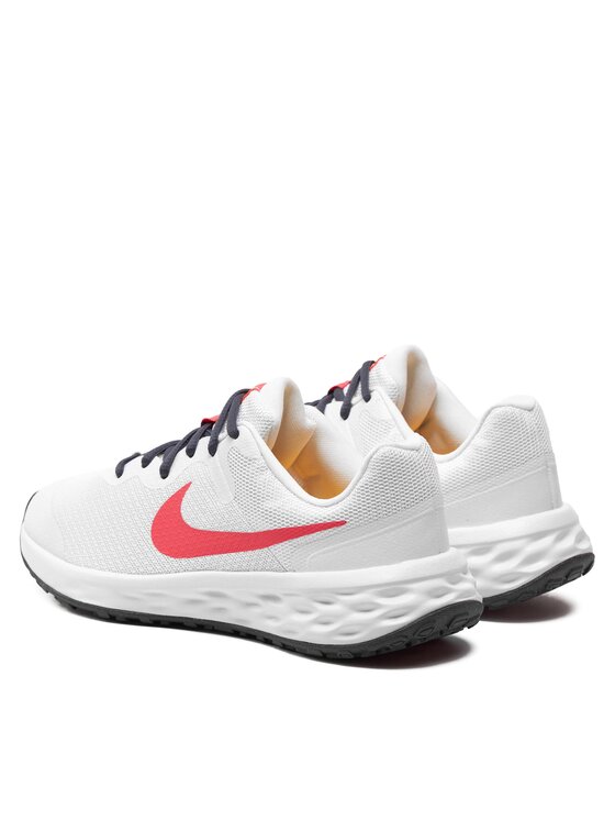 Nike Nike Buty do biegania Revolution 6 Nn (Gs) DD1096 101 Biały