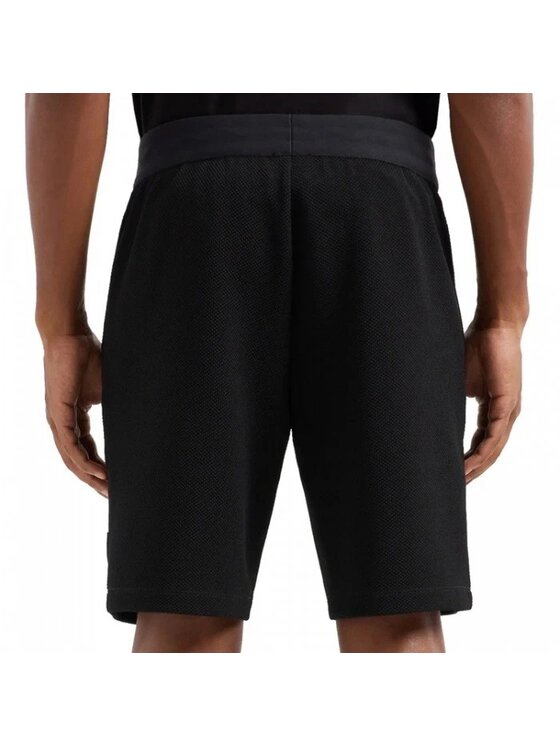 Emporio Armani Emporio Armani Sportovní kraťasy 3DPS57 PJG1Z 1200 Černá Regular Fit