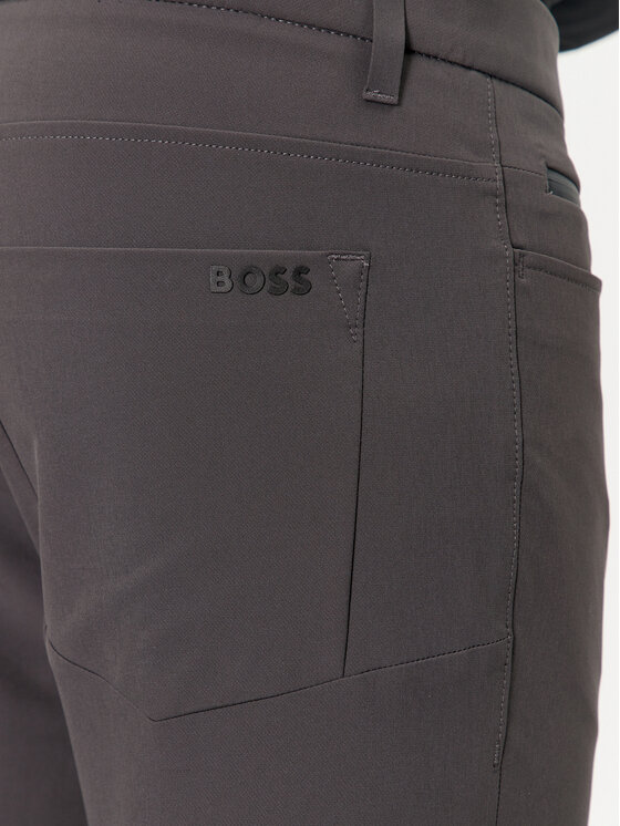 Boss Boss Spodnie materiałowe T-Atg 50495498 Szary Slim Fit