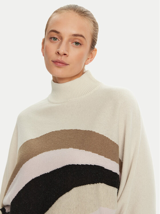 Marella Marella Pulover Finito 2423366262 Roza Relaxed Fit