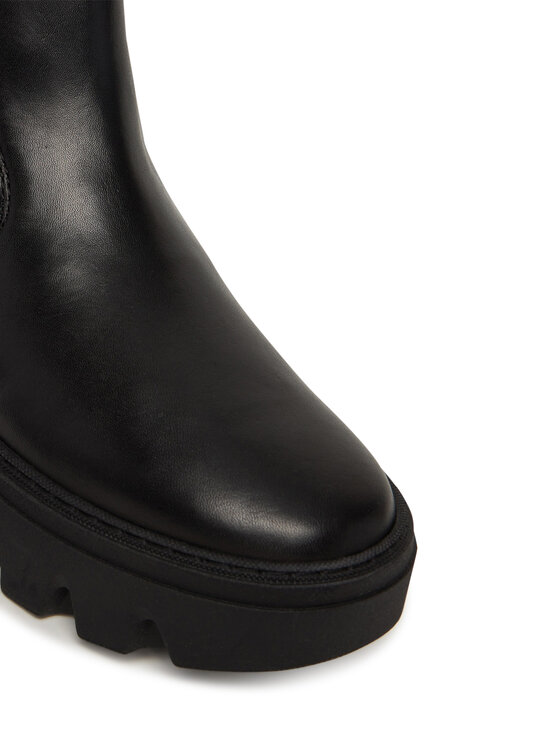 Tamaris Tamaris Kotníková obuv s elastickým prvkem 1-25405-45 Černá