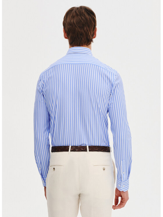 Pako Lorente Pako Lorente Koszula P25SF-1X-028 Niebieski Slim Fit