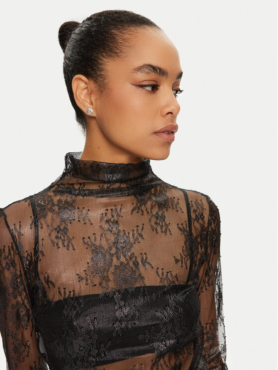 PINKO PINKO Bluse Traminer 102853 A1JW Schwarz Regular Fit
