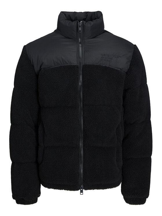 Jack&Jones Jack&Jones Μπουφάν χειμωνιάτικο Cozy 12246685 Μαύρο Regular Fit