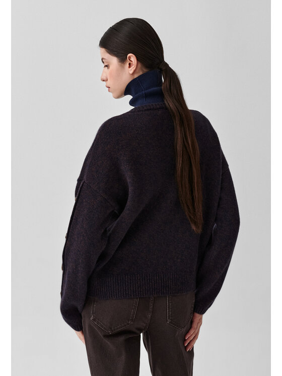 TATUUM TATUUM Sweter SOLIN 1 Brązowy Classic Fit
