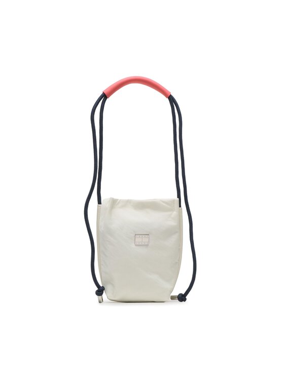 Tommy Jeans Torbica Za Telefon Tjw Summer Festival Phone Pouch AW0AW14978 Écru