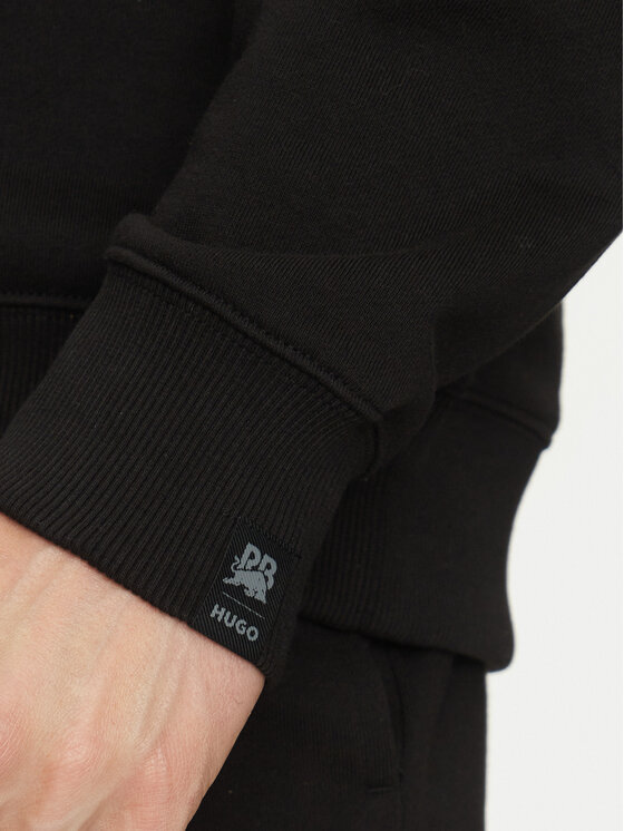 HUGO HUGO Pulóver Dahrain_RB 50542806 Fekete Regular Fit