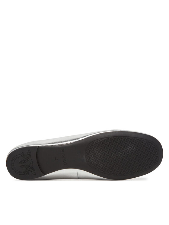 PINKO PINKO Baleríny Gioia 03 SD0295 P049 Stříbrná