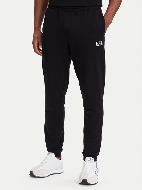 EA7 Emporio Armani Pantaloni trening 8NPP64 PJVTZ 1200 Negru Regular Fit