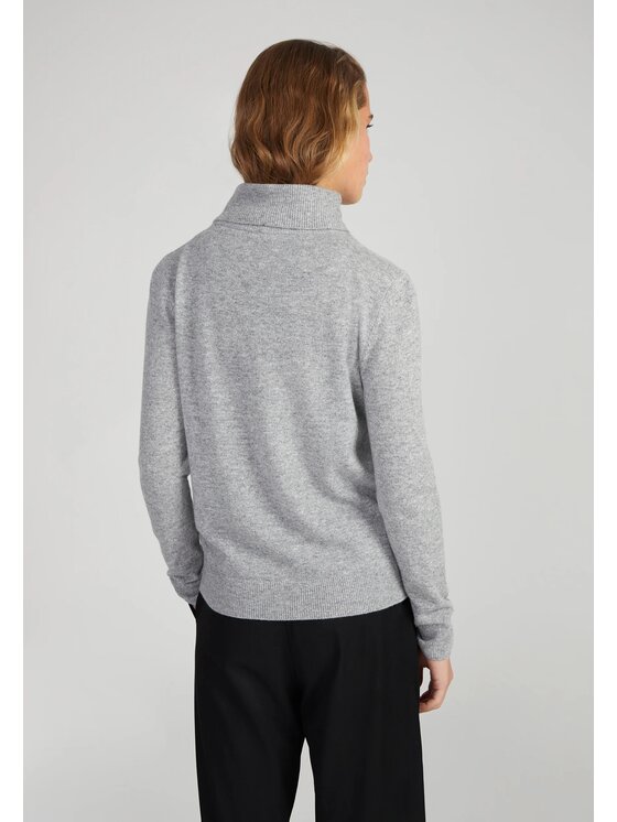 Style Republic Style Republic Golf kaszmiru Szary jasny Slim Fit