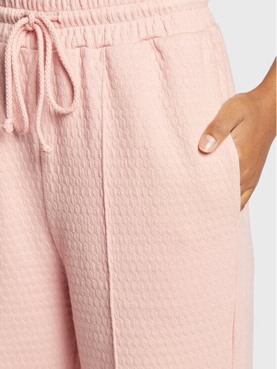 American Vintage American Vintage Pantaloni da tuta Ellan ELLA05AH22 Rosa Loose Fit
