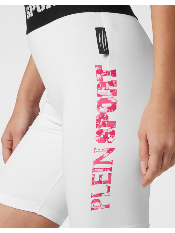 Plein Sport Plein Sport Legginsy 12999 Biały Active Fit