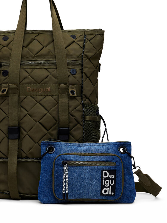Desigual Desigual Rucksack Modularis 24WAKY06 Khakifarben