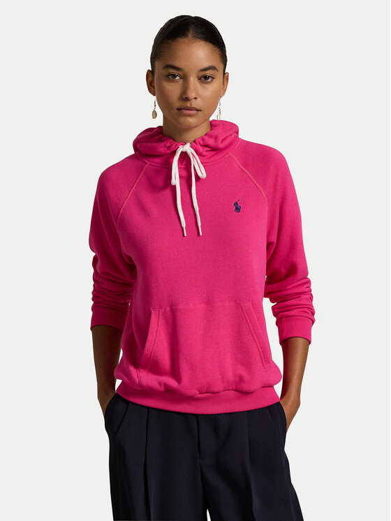Polo Ralph Lauren Polo Ralph Lauren Džemperis ar kapuci 211935583011 Rozā Regular Fit