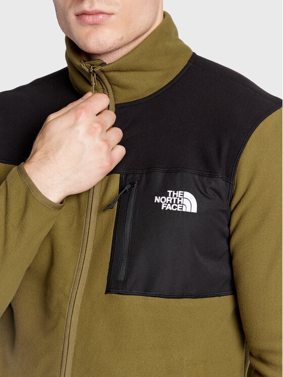 Felpa north face verde on sale militare