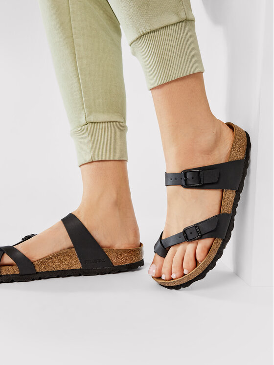 Birkenstock Birkenstock Flip-flops Mayari 0071793 Fekete