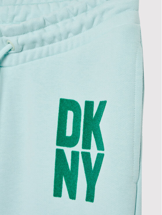 DKNY DKNY Melegítő alsó D34A70 S Kék Regular Fit