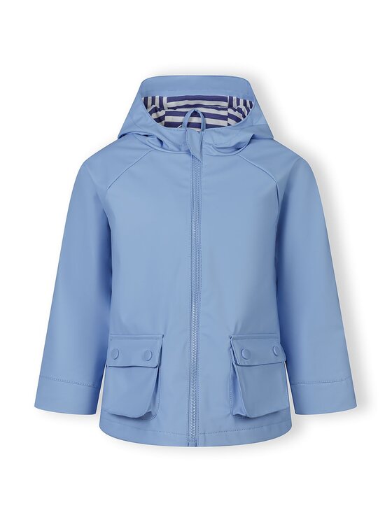 minoti minoti Kurtka przeciwdeszczowa 30COAT103 Niebieski Regular Fit