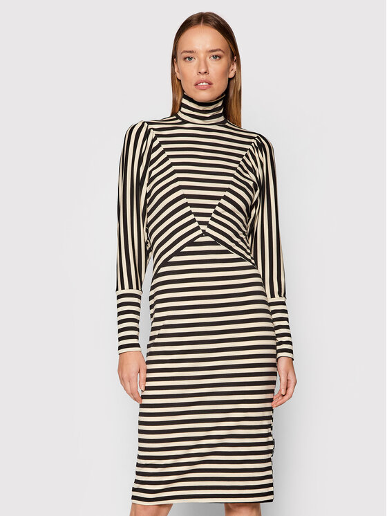 Vestito da giorno Lalovo PGA21095VE Beige Slim Fit...