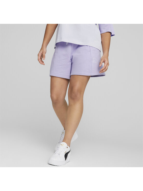 Puma Puma Szorty 673640 Fioletowy Regular Fit