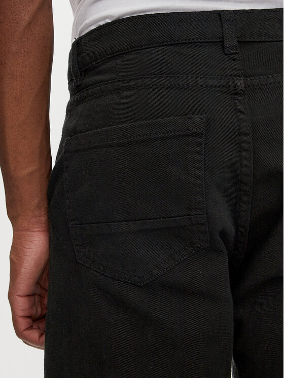 Brave Soul Brave Soul Jeansy MJN-NORDBLACK Czarny Regular Fit