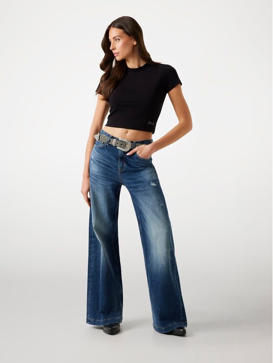 Guess Guess T-Shirt 176421 Czarny Classic Fit