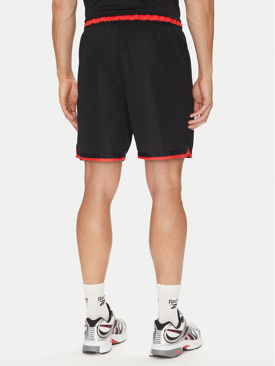 Reebok Reebok Sportske kratke hlače 100216389 Crna Regular Fit