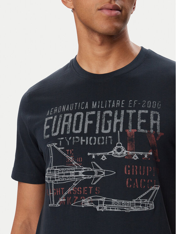 Aeronautica Militare Aeronautica Militare Тишърт 262TS2585UJ00750 Тъмносин Regular Fit