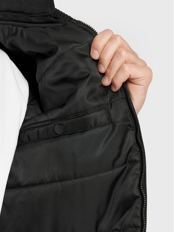 Alpha Industries Alpha Industries Μπόμπερ μπουφάν Back Print 128113 Μαύρο Regular Fit