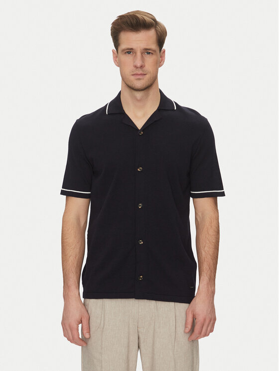 JOOP! JOOP! Cămașă 17 JK-14 Kamoro 30045844 Bleumarin Modern Fit