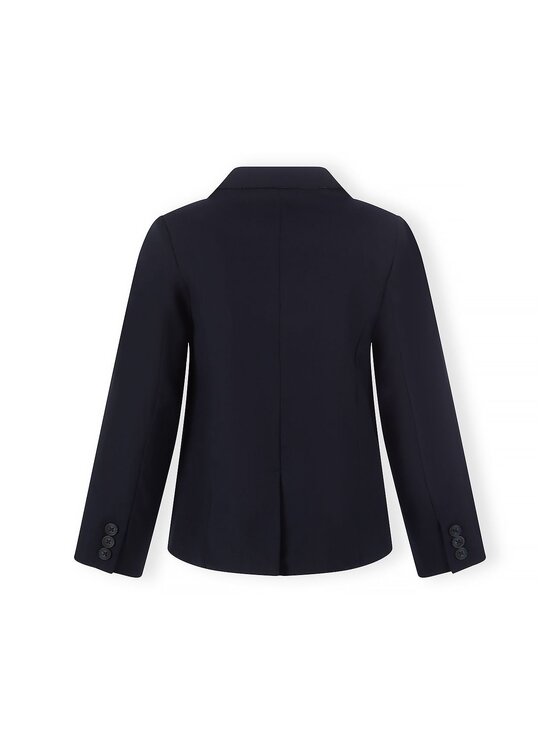 minoti minoti Marynarka 33FORMAL260 Granatowy Regular Fit
