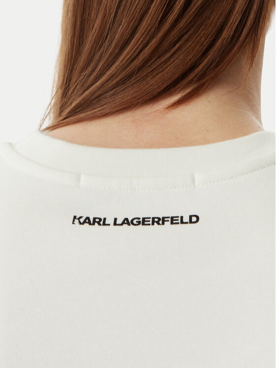 KARL LAGERFELD KARL LAGERFELD Hanorac A2W20071 Bej deschis Regular Fit