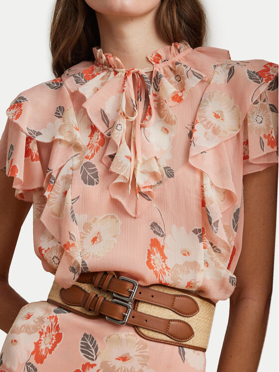 LAUREN RALPH LAUREN LAUREN RALPH LAUREN Μπλουζάκι 200963698001 Ροζ Relaxed Fit