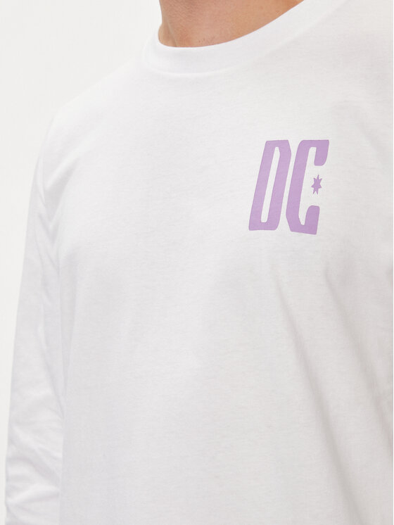 DC Shoes DC Shoes Longsleeve krekls Sportster Hls ADYZT05371 Balts Regular Fit