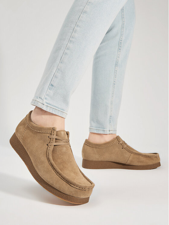 Clarks Clarks Mokaszin Wallabeeevo 26172821 Barna
