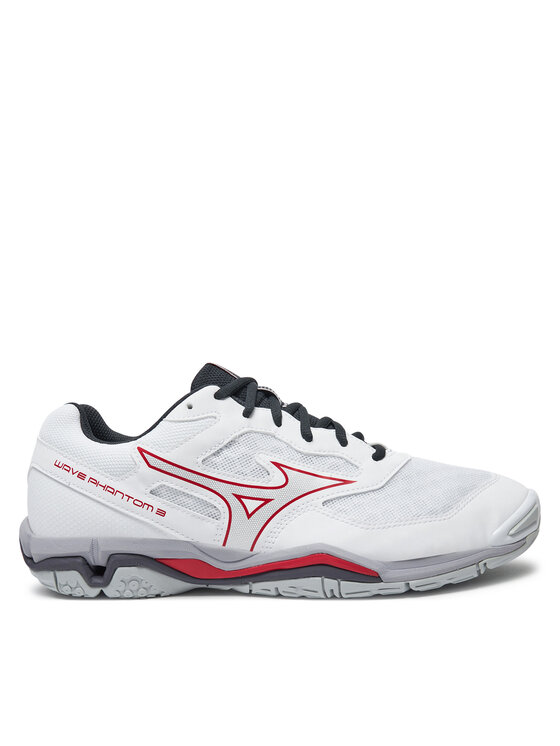 Mizuno Čevlji Za športe V Zaprtih Prostorih Wave Phantom 3 X1GA2260 Bela