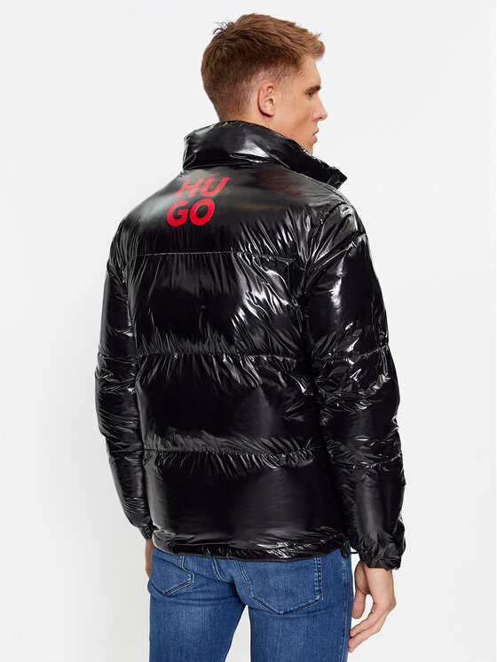 HUGO HUGO Зимова куртка Biron 50496280 Чорний Regular Fit