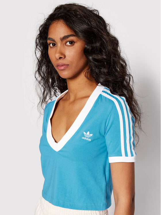 T-shirt adicolor Classics HC2035 Blu Slim Fit