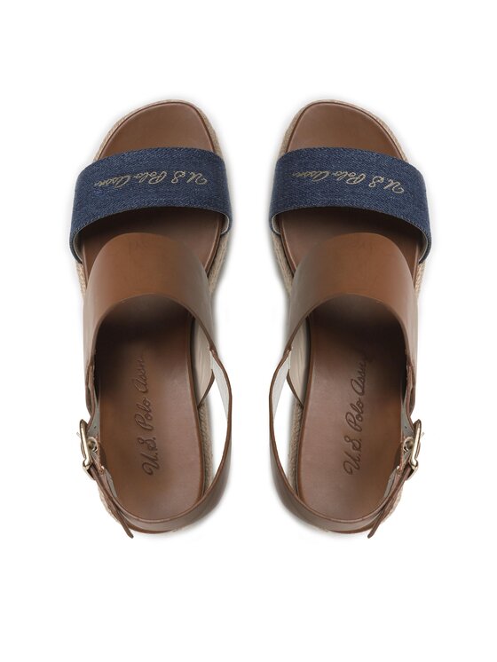U.S. Polo Assn. U.S. Polo Assn. Espadrile Loren LOREN007 Smeđa
