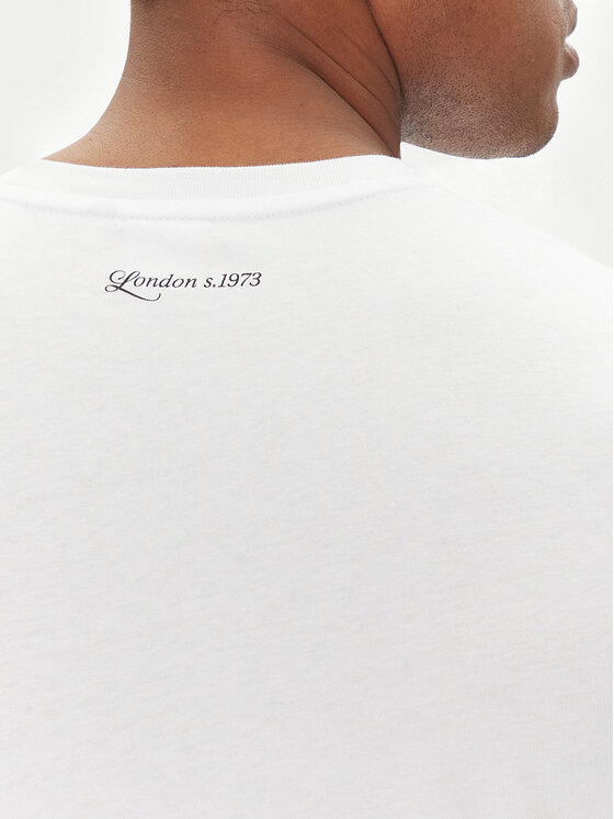 Pepe Jeans Pepe Jeans Тишърт Daxton PM509786 Бял Regular Fit