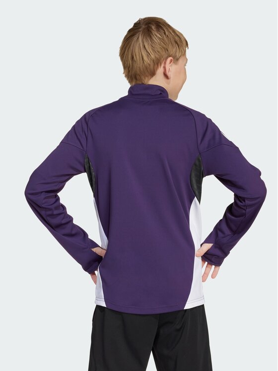 adidas adidas Bluza techniczna 152019 Fioletowy Slim Fit