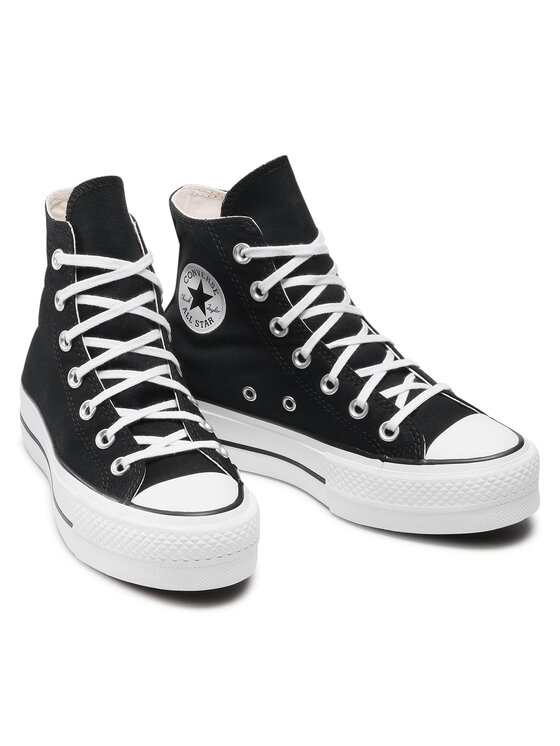 Converse Converse Plátěnky Chuck Taylor All Star Lift Hi 560845C Černá