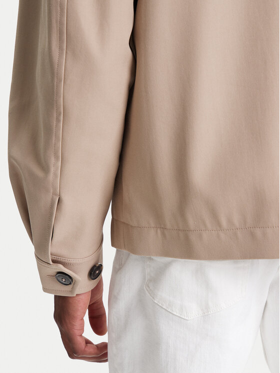 Tommy Hilfiger Tommy Hilfiger Übergangsjacke F1 Movie Mechanics MW0MW41370 Beige Regular Fit