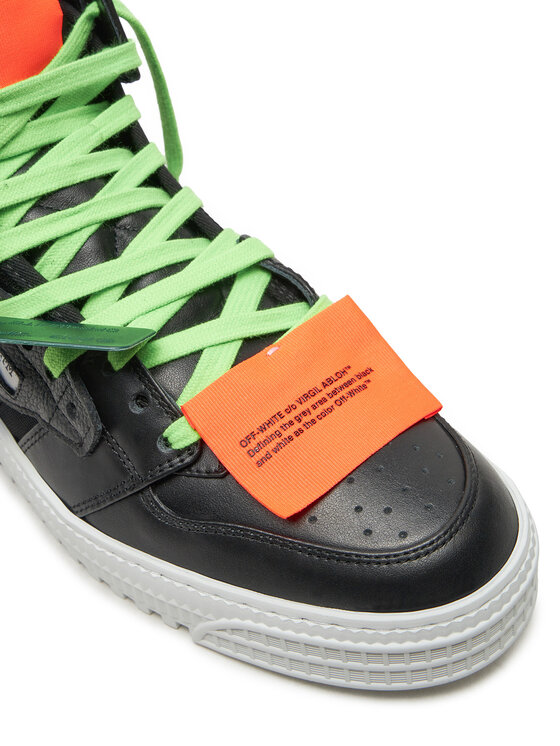Off-White Off-White Sneakersy OMIA065S22LEA0031010 Černá