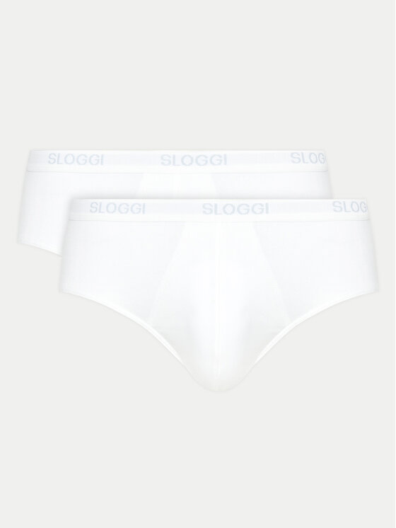 Sloggi Sloggi 2er-Set Slips 10020412 Weiß