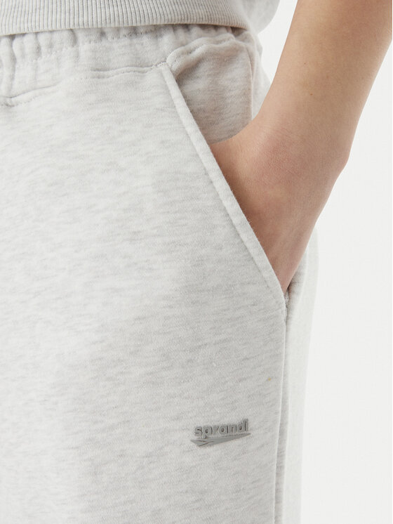 Sprandi Sprandi Pantaloni da tuta W126-SILSP-1001-40M Grigio chiaro Relaxed Fit
