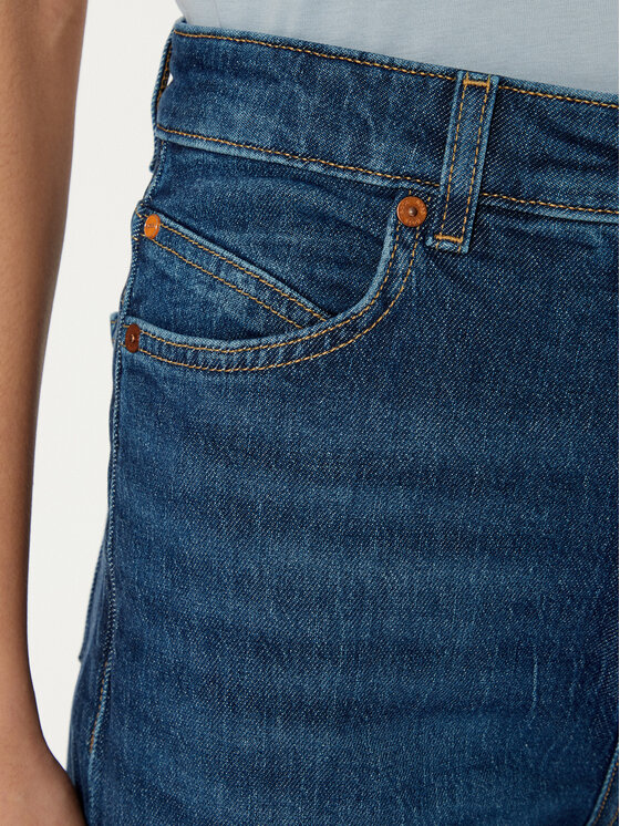 BOSS BOSS Jeansy Marlene 50529987 Granatowy Wide Leg