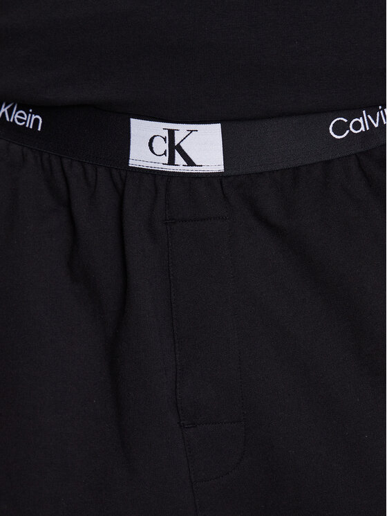 Calvin Klein Underwear Calvin Klein Underwear Пижамени шорти 000NM2417E Черен Regular Fit