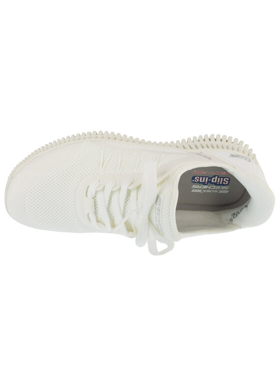 Skechers Skechers Sneakers Slip-Ins: Bobs Geo Lite - Divine Pace Bianco