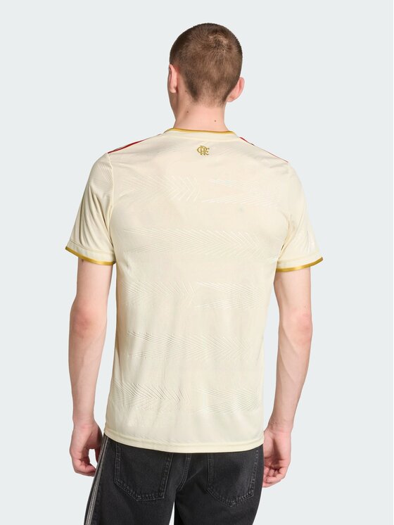 adidas adidas Koszulka techniczna Flamengo Biały Slim Fit